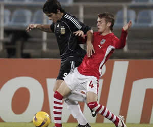 Uruguay 2-1 Argentina por el hexagonal final; Foto: EFE