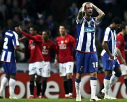 Oporto no pudo con Manchester; Foto: EFE