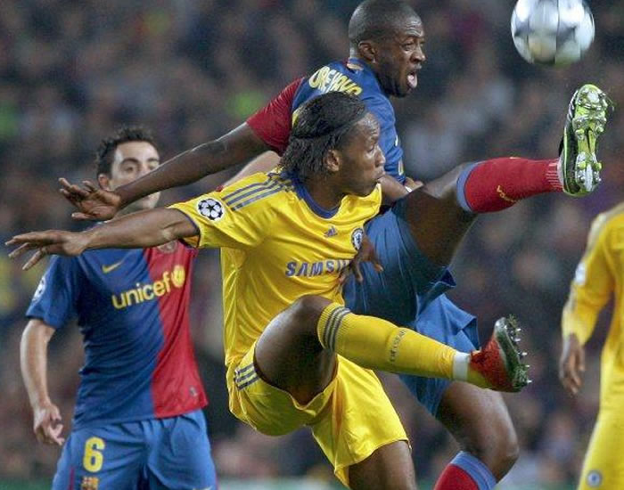 Juego de ida de las semi por la Liga de Campeones; Foto: EFE