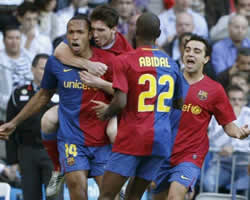 Histórica goleada en el Santiago Bernabéu; Foto: EFE
