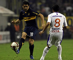 Defensor eliminó a Boca; Foto: EFE