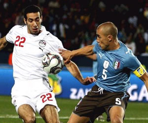 En el Ellis Park, Egipto sorpredió a Italia; Foto: EFE
