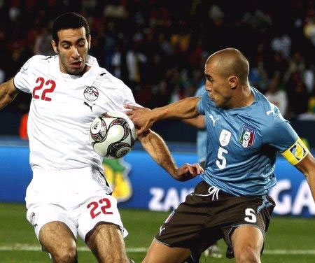 En el Ellis Park, Egipto sorpredió a Italia; Foto: EFE En el Ellis Park, Egipto sorpredió a Italia; Foto: EFE