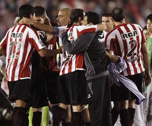 Estudiantes celebra su paso a las semifinales; Foto: EFE