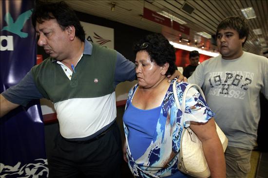 Basílica Ortega de Cabañas, madre del jugador. EFE