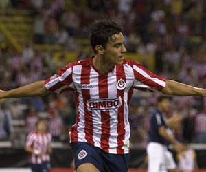 Omar Bravo del Chivas de Guadalajara. EFE
