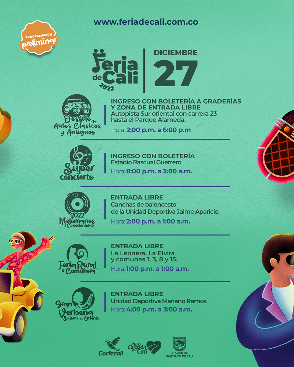 Martes 27 de diciembre