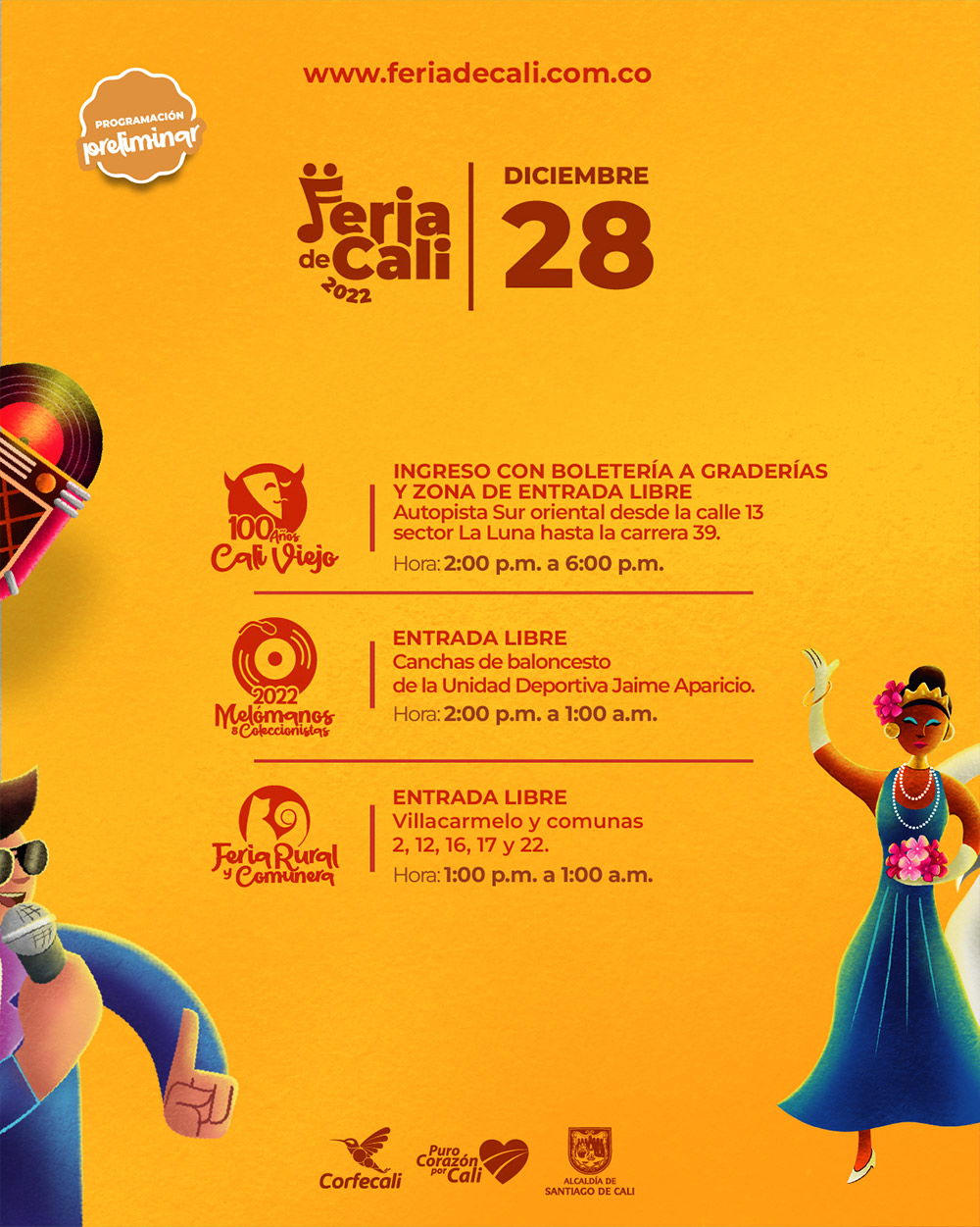 Miércoles 28 de diciembre