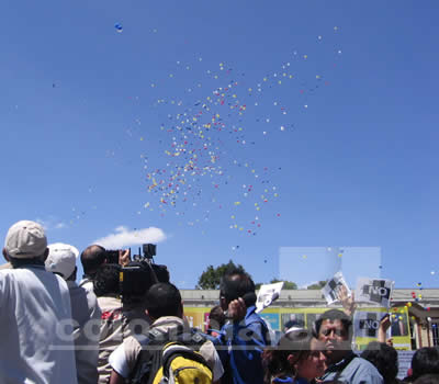 Marcha contra las FARC Plaza de Bolivar - Fotos: Luz Helena Quiceno