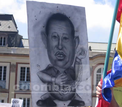 Marcha contra las FARC Plaza de Bolivar - Fotos: Luz Helena Quiceno