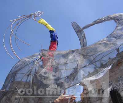 Marcha contra las FARC Plaza de Bolivar - Fotos: Luz Helena Quiceno