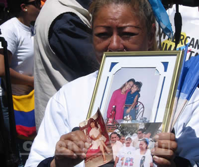 Marcha contra las FARC Plaza de Bolivar - Fotos: Luz Helena Quiceno