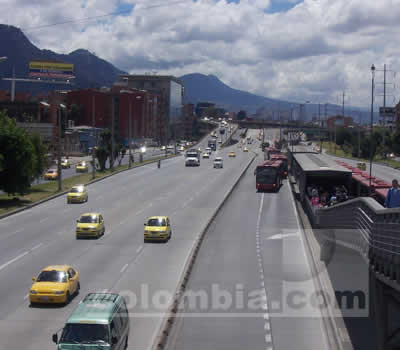 Fotos "día sin carro" Bogotá - Fotos: Óscar Álvarez – Luz Helena Quiceno