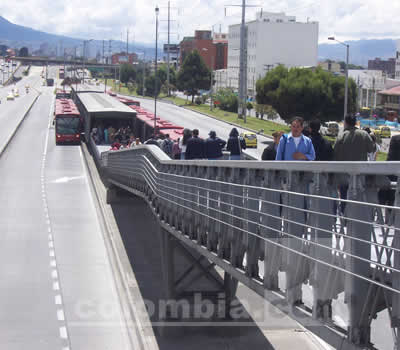 Fotos "día sin carro" Bogotá - Fotos: Óscar Álvarez – Luz Helena Quiceno