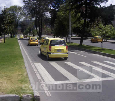 Fotos "día sin carro" Bogotá - Fotos: Óscar Álvarez – Luz Helena Quiceno