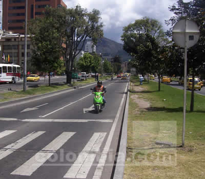 Fotos "día sin carro" Bogotá - Fotos: Óscar Álvarez – Luz Helena Quiceno