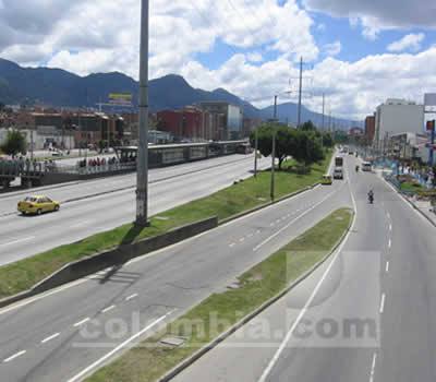 Fotos "día sin carro" Bogotá - Fotos: Óscar Álvarez – Luz Helena Quiceno