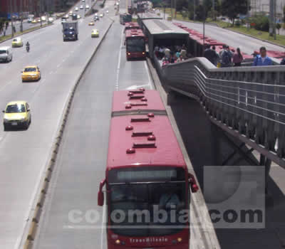 Fotos "día sin carro" Bogotá - Fotos: Óscar Álvarez – Luz Helena Quiceno