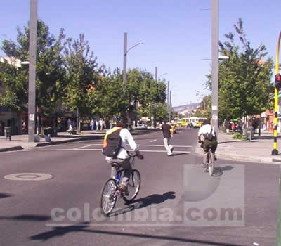 Fotos "día sin carro" Bogotá - Fotos: Óscar Álvarez – Luz Helena Quiceno