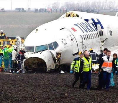 Tragedia aérea en Holanda. - Fotos: EFE.