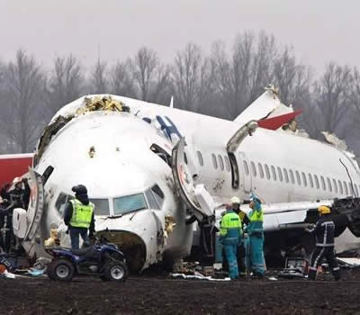 Tragedia aérea en Holanda. - Fotos: EFE.