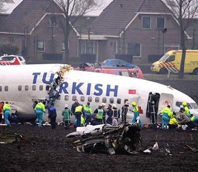 Tragedia aérea en Holanda. - Fotos: EFE.