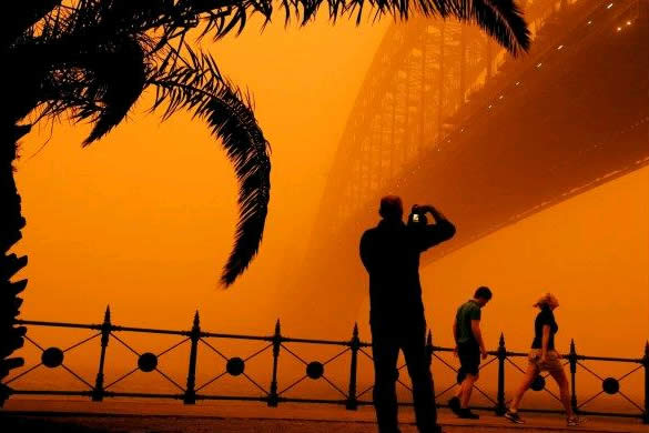 Tormenta de arena en Sidney - Fotos: EFE - Flickr