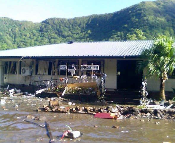 Tsunami sacude islas del Pacífico - Foto: EFE
