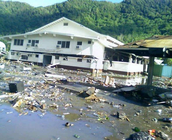 Tsunami sacude islas del Pacífico - Foto: EFE