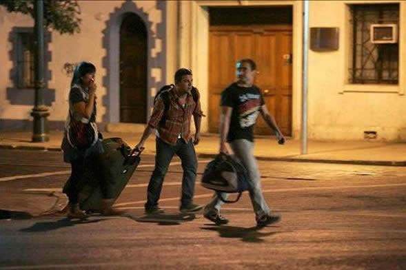 Los chilenos reaccionaron. EFE