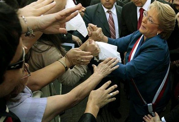Foto EFE - Bachelet