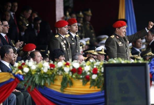 El presidente de Venezuela, Hugo Ch�vez. EFE