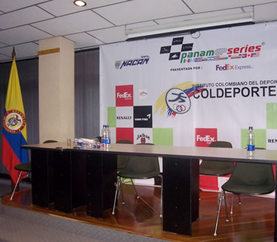 Gran Premio Colombia, GP Panam Series - Auditorio del lanzamiento - Foto: Leonardo Quimbay