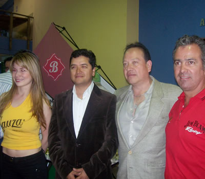 Gran Premio Colombia, GP Panam Series - Directivos con el patrocinador - Foto: Leonardo Quimbay