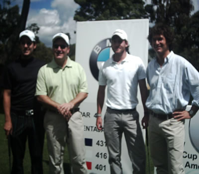 Presentación del BMW Golf Cup International Latim América 2007 - Foto: Leonardo Quimbay