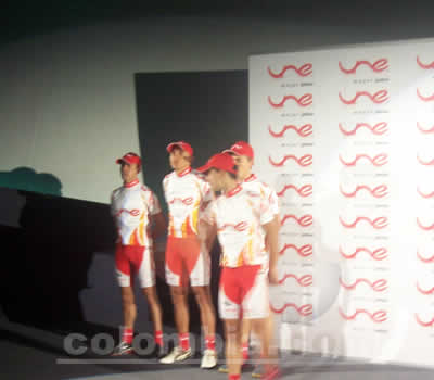 Presentación equipo de ciclismo Une - Fotos: Liliana Matos