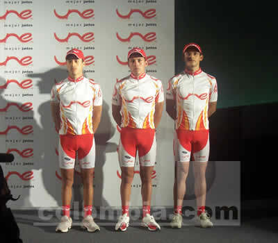 Presentación equipo de ciclismo Une - Fotos: Liliana Matos
