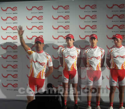 Presentación equipo de ciclismo Une - Fotos: Liliana Matos