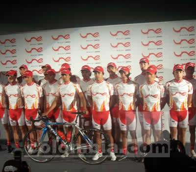 Presentación equipo de ciclismo Une - Fotos: Liliana Matos