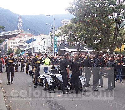 Mika Hakkinen en Bogotá - Foto: Leonardo Quimbay