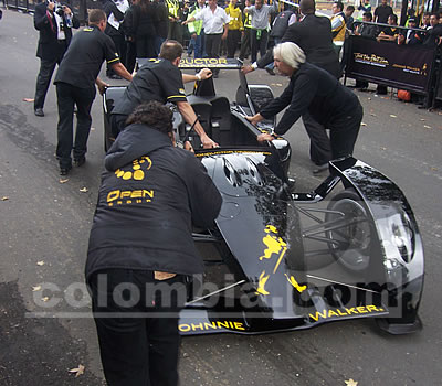 Mika Hakkinen en Bogotá - Foto: Leonardo Quimbay
