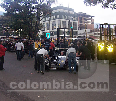 Mika Hakkinen en Bogotá - Foto: Leonardo Quimbay