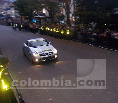 Mika Hakkinen en Bogotá - Foto: Leonardo Quimbay