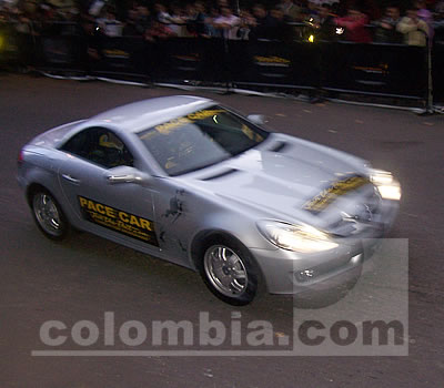 Mika Hakkinen en Bogotá - Foto: Leonardo Quimbay