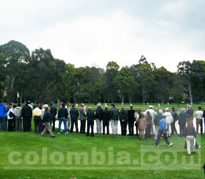 Camilo Villegas en Bogotá - Foto: Alejandra Bayona, Colombia.com