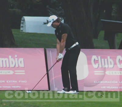 Camilo Villegas en Bogotá - Foto: Alejandra Bayona, Colombia.com