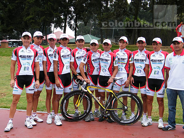 Presentación de la Vuelta a Colombia 2009 - Foto: Tomás Guzmán Torres - Colombia.com