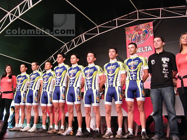 Presentación de la Vuelta a Colombia 2009 - Foto: Tomás Guzmán Torres - Colombia.com