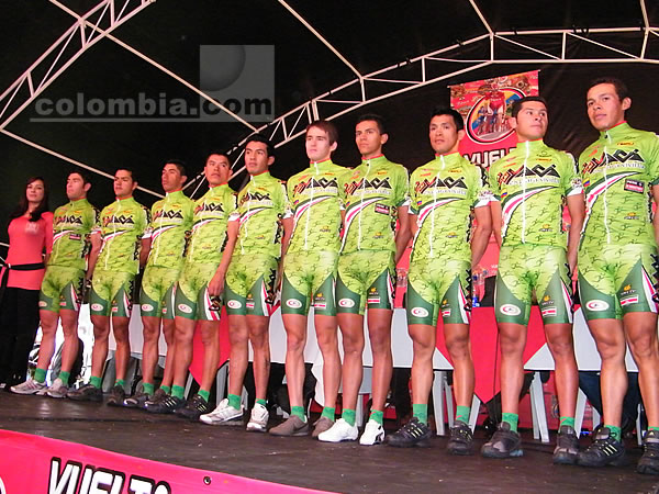 Presentación de la Vuelta a Colombia 2009 - Foto: Tomás Guzmán Torres - Colombia.com