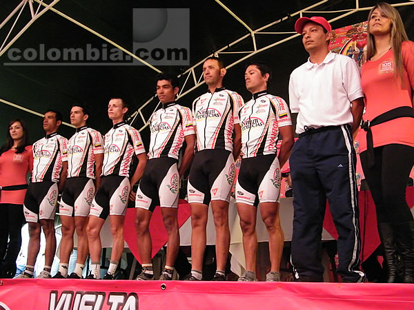 Presentación de la Vuelta a Colombia 2009 - Foto: Tomás Guzmán Torres - Colombia.com